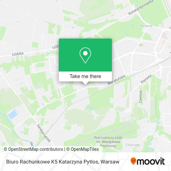 Biuro Rachunkowe K5 Katarzyna Pytlos map