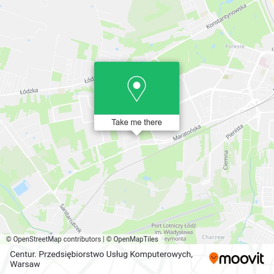 Centur. Przedsiębiorstwo Usług Komputerowych map