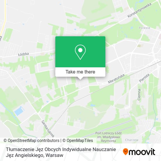 Tłumaczenie Jęz Obcych Indywidualne Nauczanie Jęz Angielskiego map