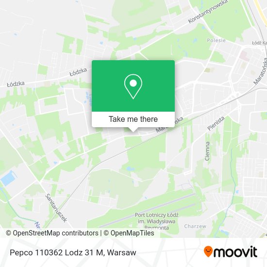 Pepco 110362 Lodz 31 M map