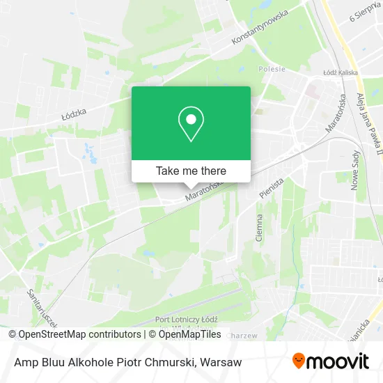 Amp Bluu Alkohole Piotr Chmurski map