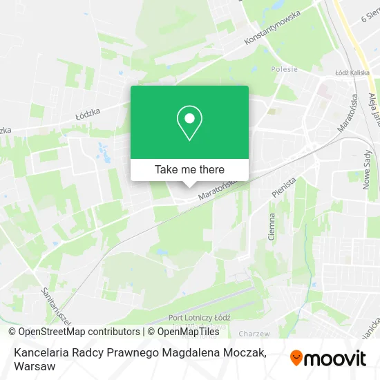 Карта Kancelaria Radcy Prawnego Magdalena Moczak