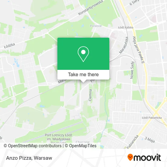Карта Anzo Pizza