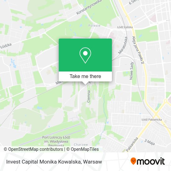 Invest Capital Monika Kowalska map