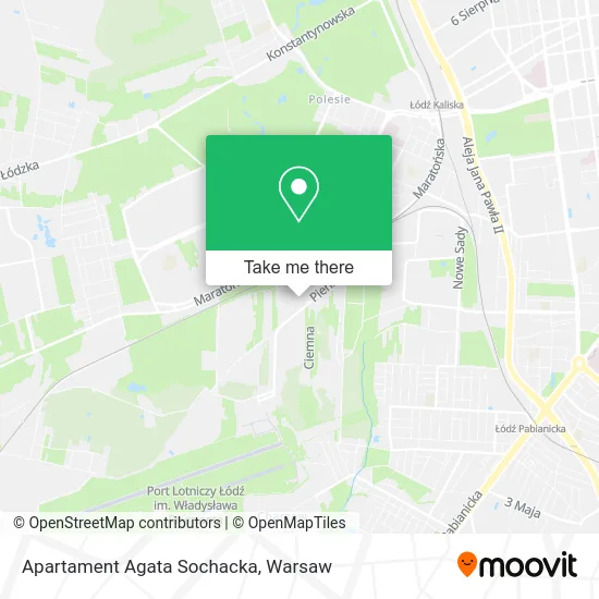 Карта Apartament Agata Sochacka