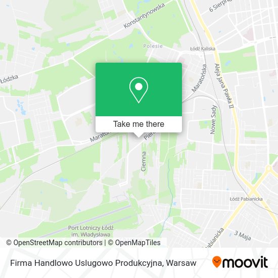 Firma Handlowo Uslugowo Produkcyjna map