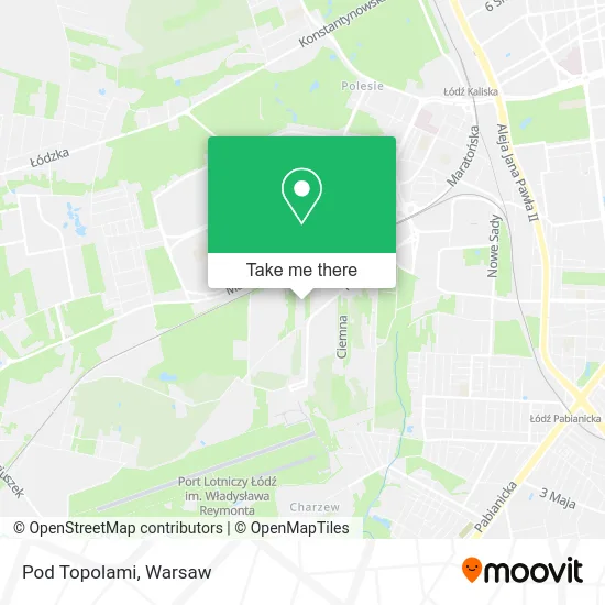 Карта Pod Topolami