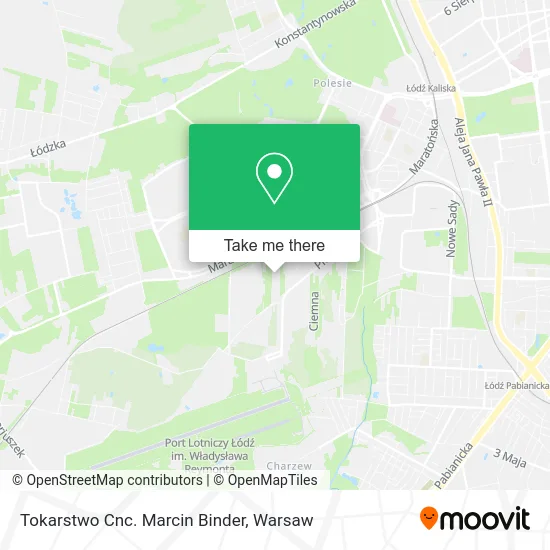 Карта Tokarstwo Cnc. Marcin Binder