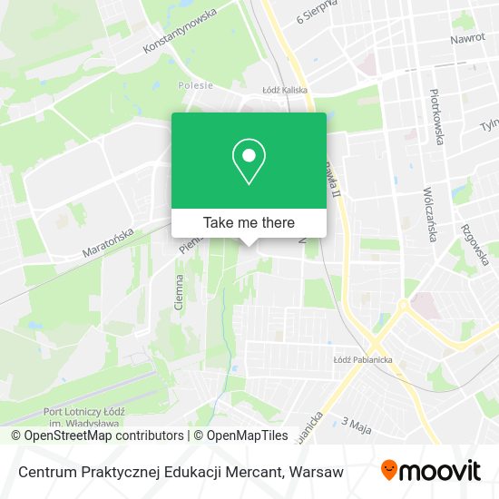 Centrum Praktycznej Edukacji Mercant map