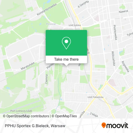 Карта PPHU Sportex G.Bieleck