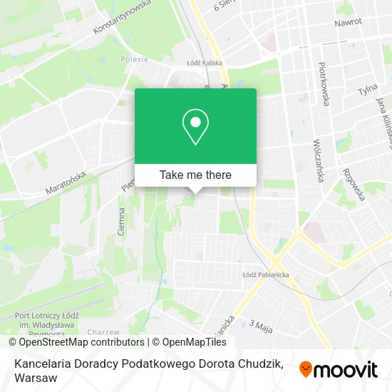 Kancelaria Doradcy Podatkowego Dorota Chudzik map