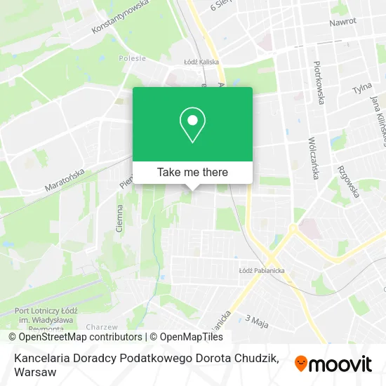 Карта Kancelaria Doradcy Podatkowego Dorota Chudzik