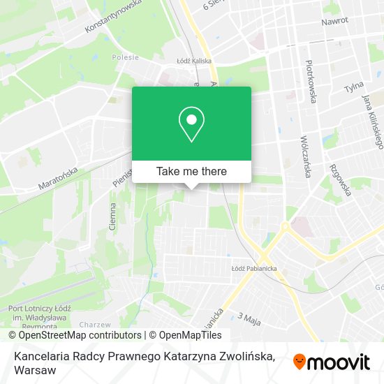 Kancelaria Radcy Prawnego Katarzyna Zwolińska map