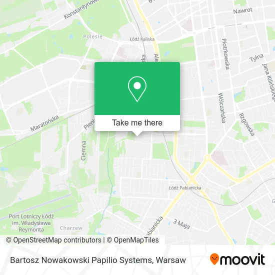 Карта Bartosz Nowakowski Papilio Systems