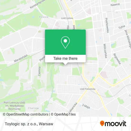 Toylogic sp. z o.o. map