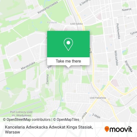 Kancelaria Adwokacka Adwokat Kinga Stasiak map