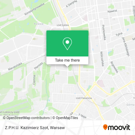 Карта Z.P.H.U. Kazimierz Szot