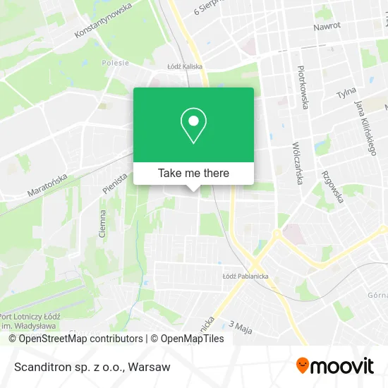 Карта Scanditron sp. z o.o.