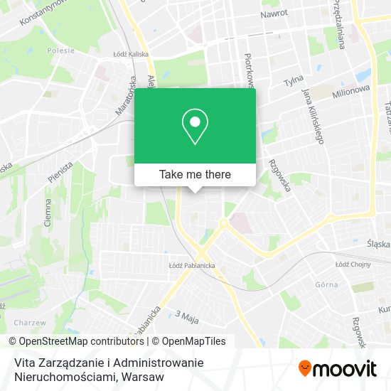 Vita Zarządzanie i Administrowanie Nieruchomościami map