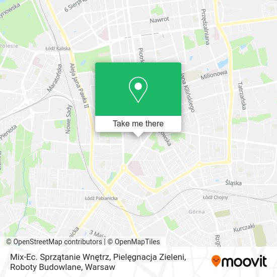 Mix-Ec. Sprzątanie Wnętrz, Pielęgnacja Zieleni, Roboty Budowlane map