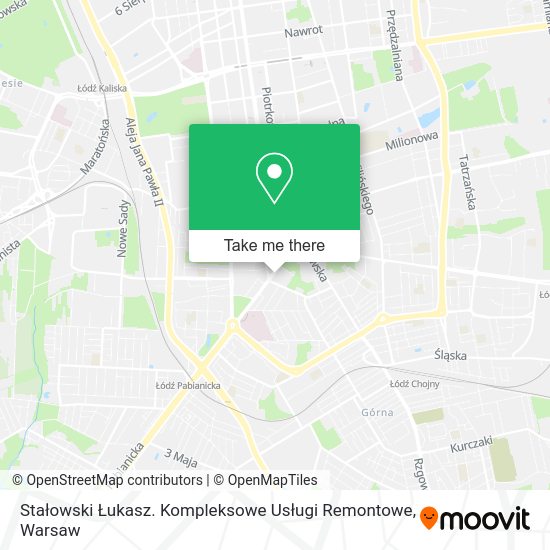 Stałowski Łukasz. Kompleksowe Usługi Remontowe map