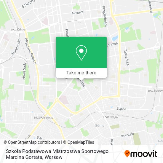 Szkoła Podstawowa Mistrzostwa Sportowego Marcina Gortata map