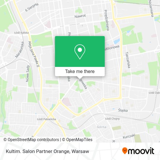 Kultim. Salon Partner Orange map