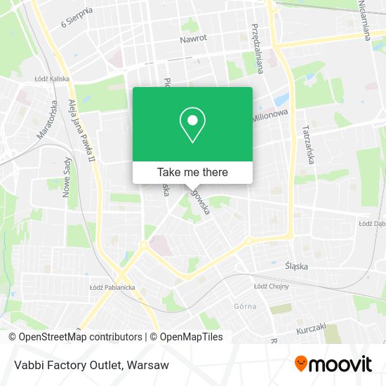 Vabbi Factory Outlet map