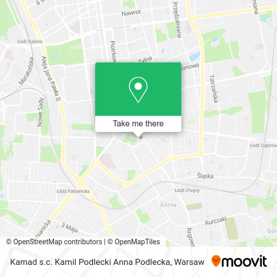 Карта Kamad s.c. Kamil Podlecki Anna Podlecka