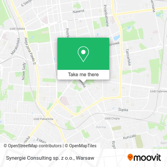 Карта Synergie Consulting sp. z o.o.