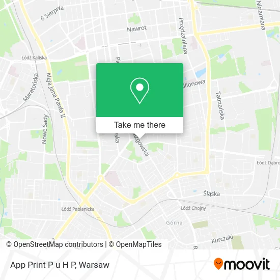 Карта App Print P u H P
