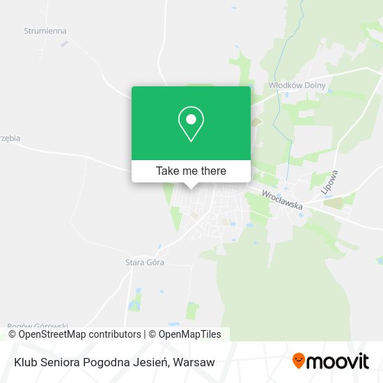 Klub Seniora Pogodna Jesień map