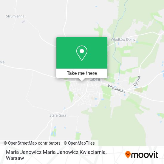 Maria Janowicz Maria Janowicz Kwiaciarnia map