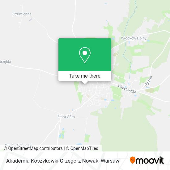 Akademia Koszykówki Grzegorz Nowak map