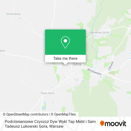 Podcisnieniowe Czyszcz Dyw Wykl Tap Mebl i Sam Tadeusz Lukowski Gora map