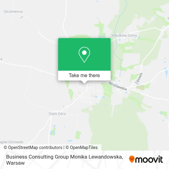 Карта Business Consulting Group Monika Lewandowska