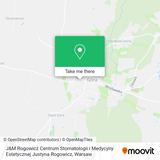 J&M Rogowicz Centrum Stomatologii i Medycyny Estetycznej Justyna Rogowicz map