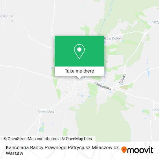 Kancelaria Radcy Prawnego Patrycjusz Miłaszewicz map