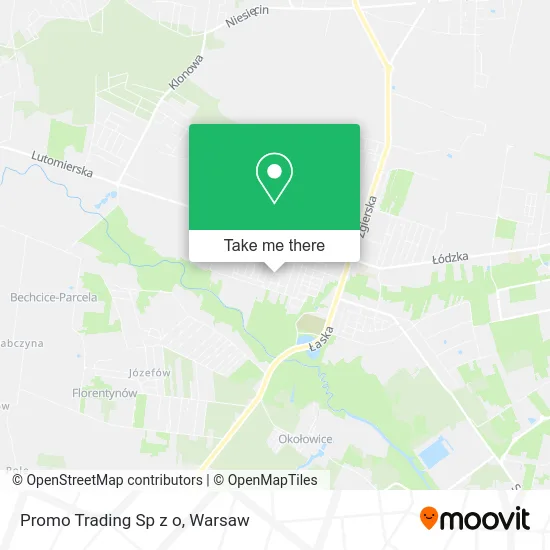 Promo Trading Sp z o map