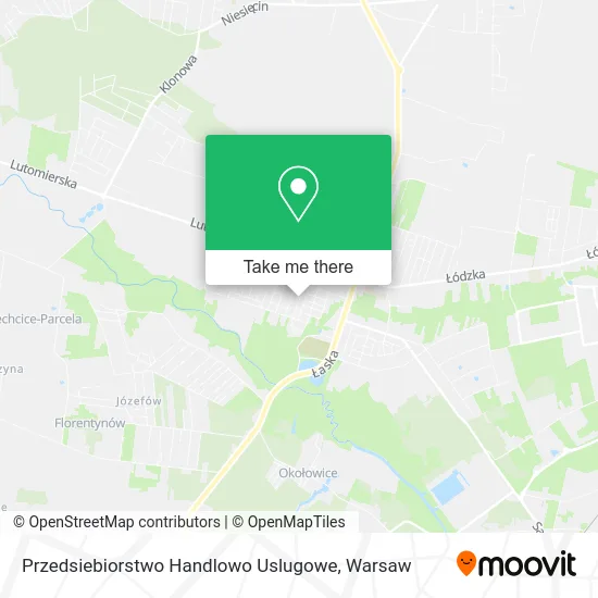 Карта Przedsiebiorstwo Handlowo Uslugowe