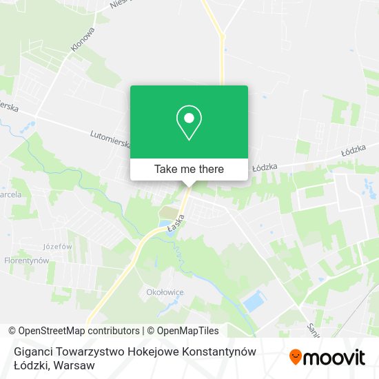 Карта Giganci Towarzystwo Hokejowe Konstantynów Łódzki