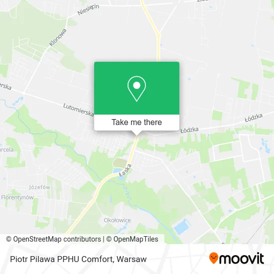 Карта Piotr Pilawa PPHU Comfort