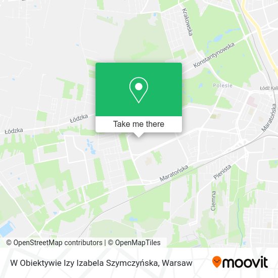 W Obiektywie Izy Izabela Szymczyńska map