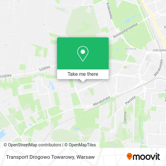 Карта Transport Drogowo Towarowy