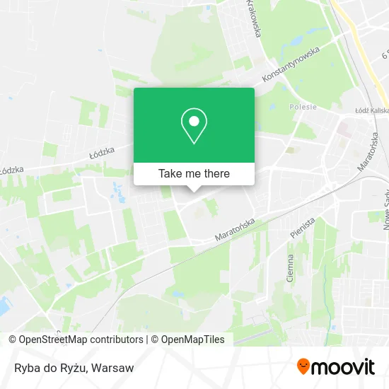 Карта Ryba do Ryżu