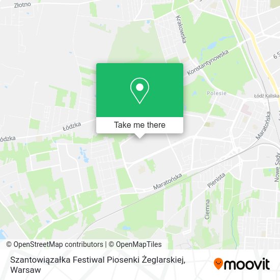 Szantowiązałka Festiwal Piosenki Żeglarskiej map