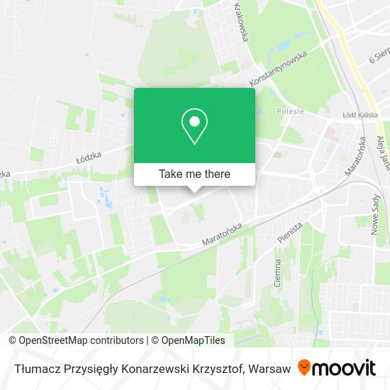 Tłumacz Przysięgły Konarzewski Krzysztof map