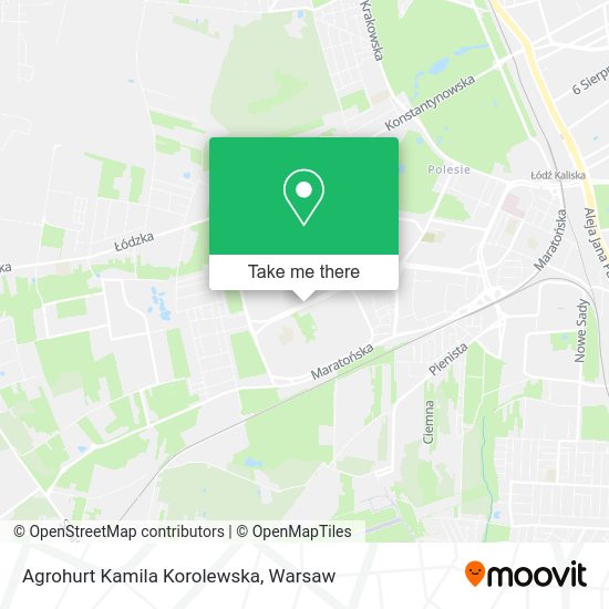 Agrohurt Kamila Korolewska map