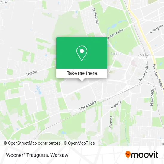 Карта Woonerf Traugutta