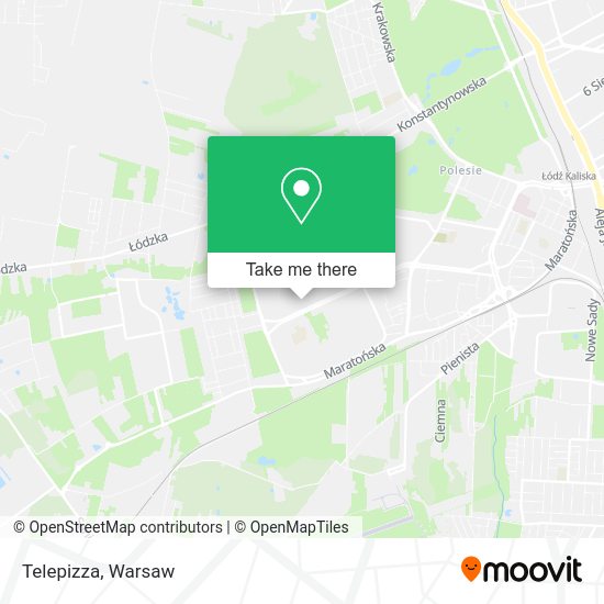 Telepizza map